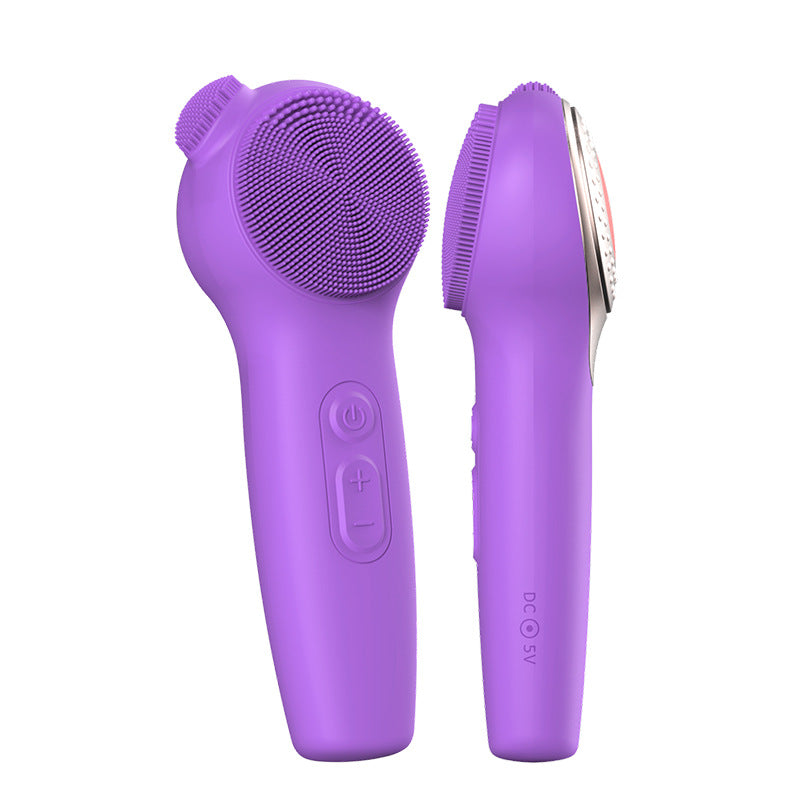 Advanced Dual-Light Thermal Sonic Face Scrubber