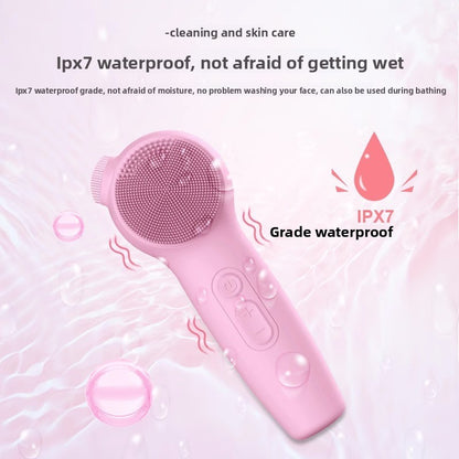 Advanced Dual-Light Thermal Sonic Face Scrubber