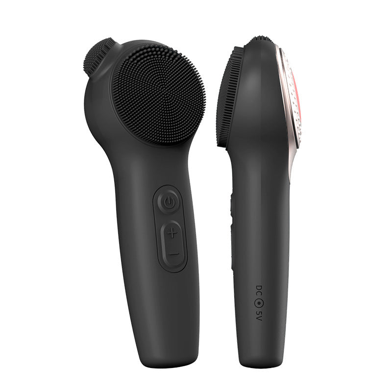 Advanced Dual-Light Thermal Sonic Face Scrubber