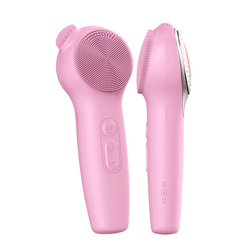 Advanced Dual-Light Thermal Sonic Face Scrubber